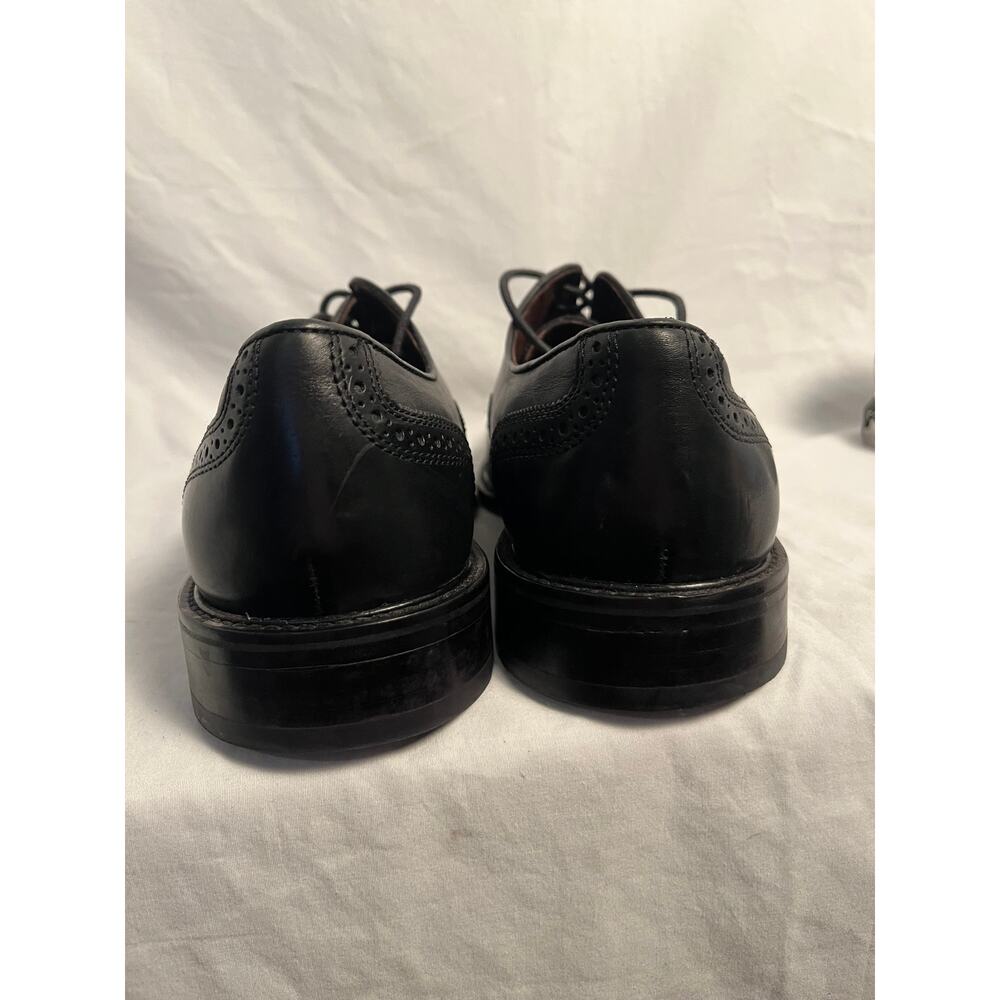 Johnston Murphy Leather Oxford Dress Shoes Men’s 10 Black - Picture 7 of 8